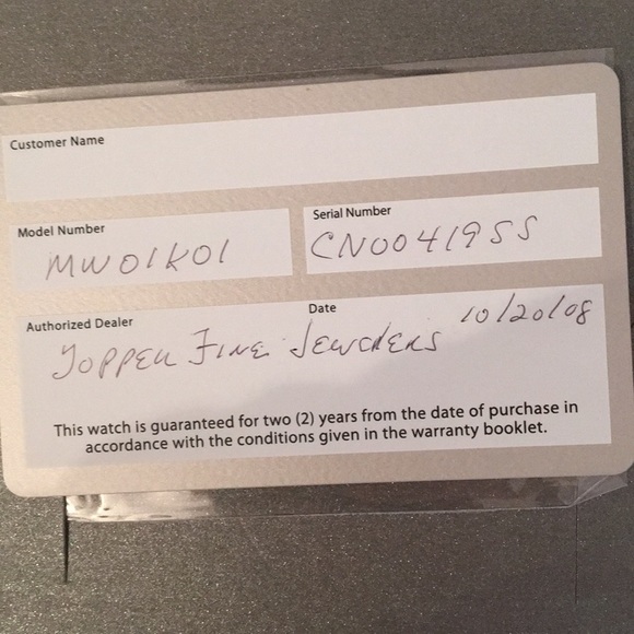 Michele Large Diamond Sport Sail-20 mm Strap size - Picture 6 of 7